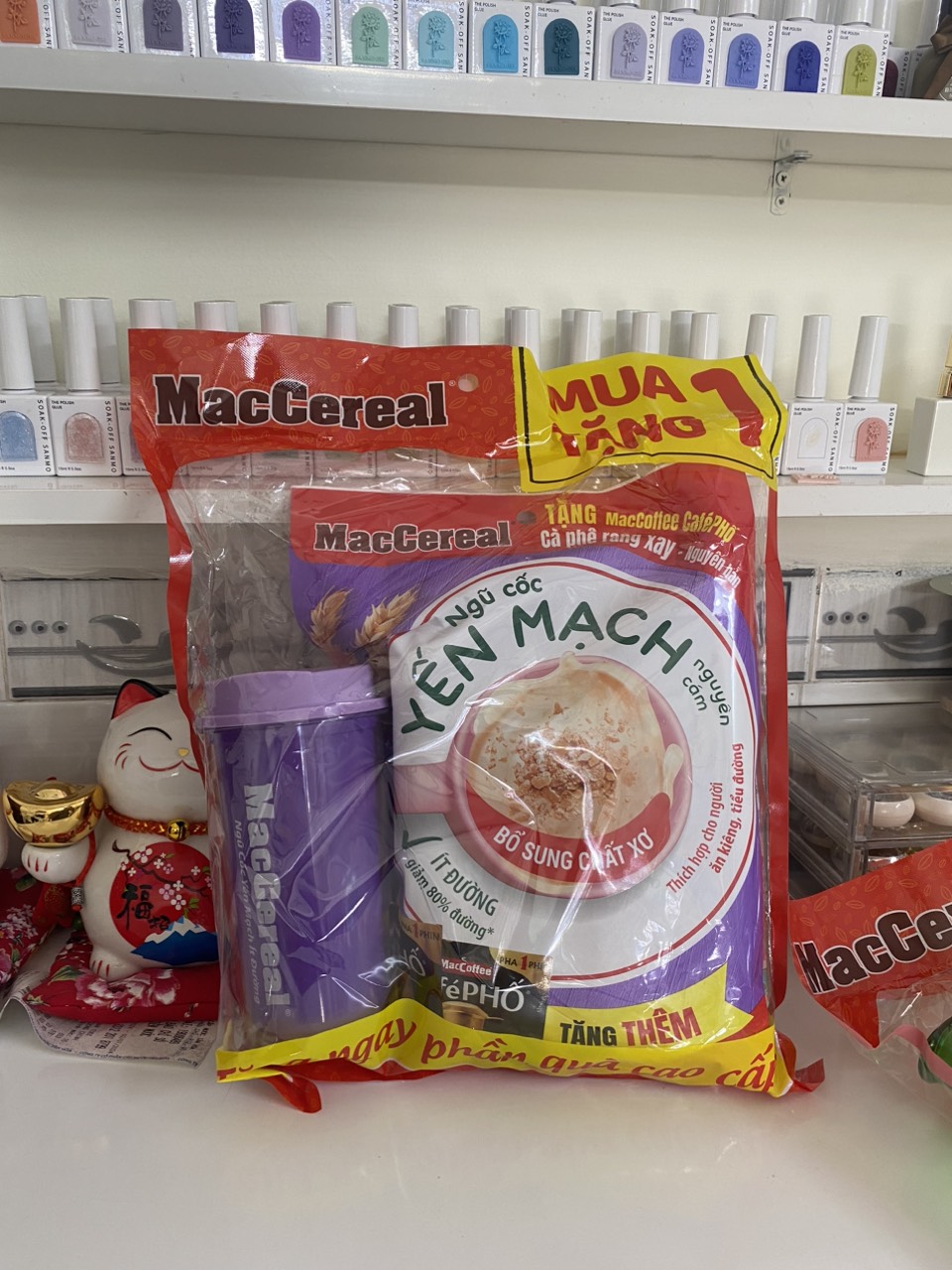 Ngũ cốc Yến mạch Maccereal (Bịch 20 gói x 28gr)