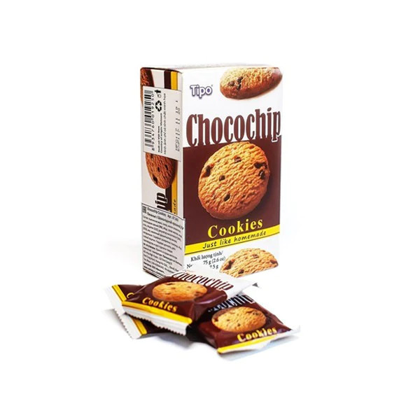 Bánh Tipo cookies Chocochip 75g