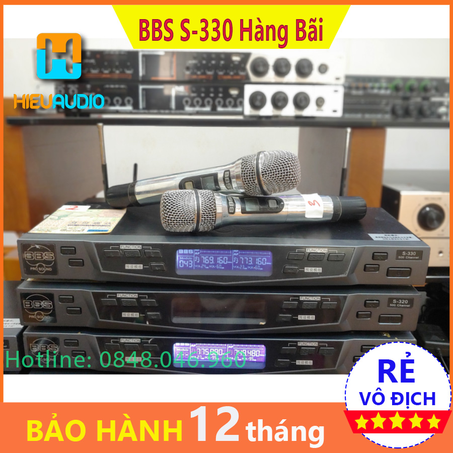 Micro bbs s-330 6 số bãi xịn