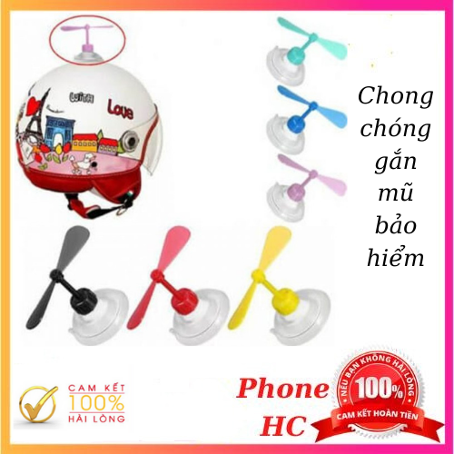 COMBO 2 Chong chóng gắn trên mũ bảo hiểm siêu hót