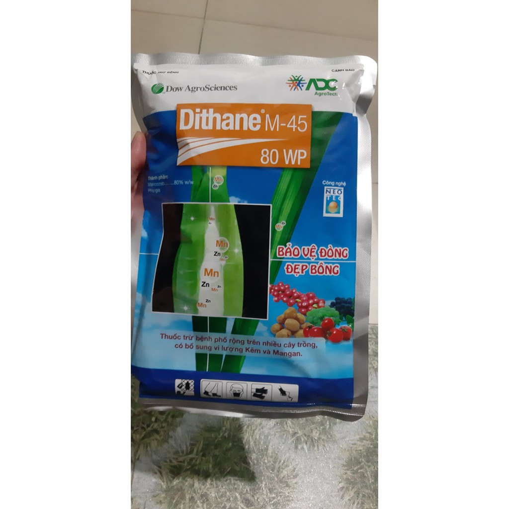 Thuốc trừ bệnh dithane m-45 80wp - trừ bệnh vàng lá, mốc sương - gói 250g