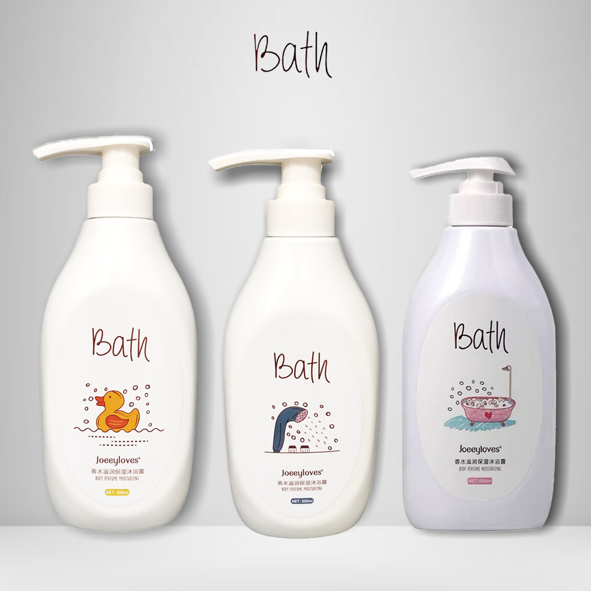 Sữa tắm dưỡng da và lưu hương bath joeeyloves 500ml npp tido88
