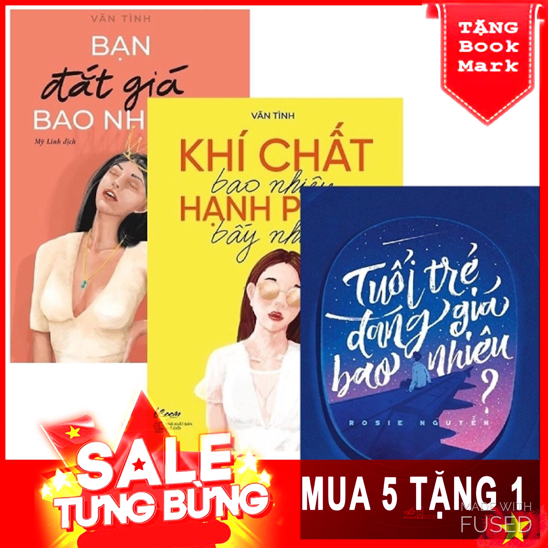 Combo1 Bạn Đắt Giá Bao Nhiêu + Khí Chất Bao Nhiêu Hạnh Phúc Bấy Nhiêu + Tuổi Trẻ Đáng Giá Bao Nhiêu? (Bộ 3 Cuốn)