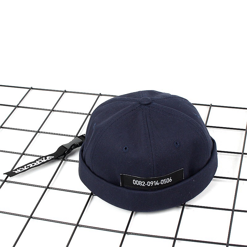 Mũ nón Miki kiểu thủy thủ không vành Miki Hat dây khóa