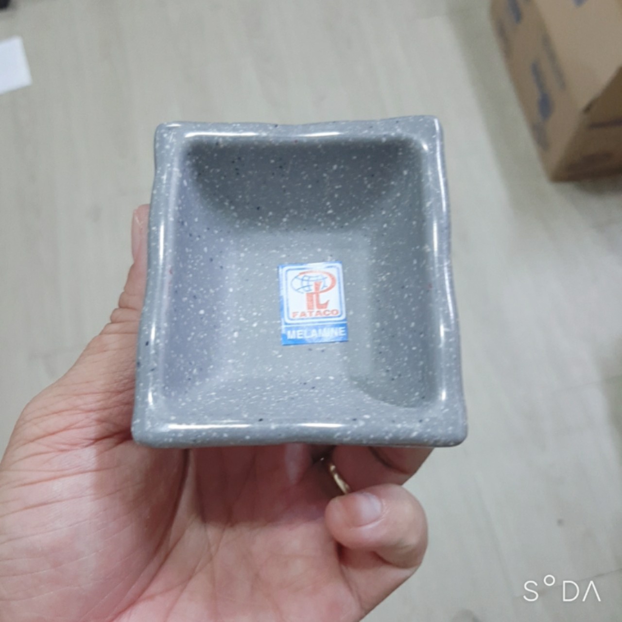 Chén chấm màu xám Melamine CC41N hàng Cao cấp - Sang Trọng