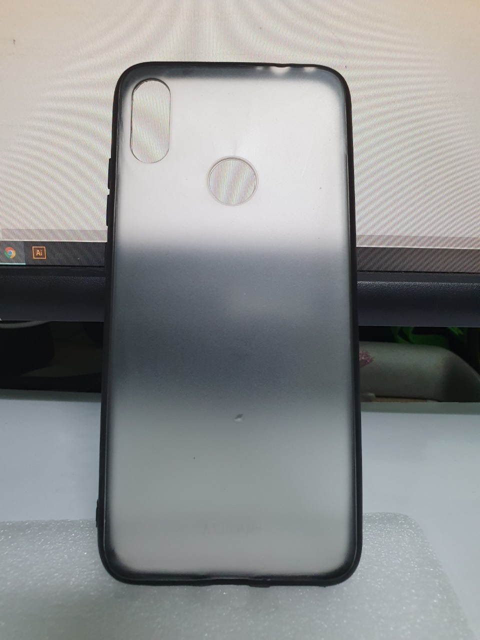 [HCM]ốp lưng xiaomi redmi note 7 trong nhám viền dẻo đen