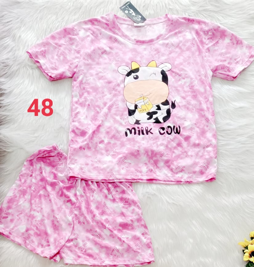 Xả rẻ bộ cotton đùi -35 đến 55kg - ảnh thật