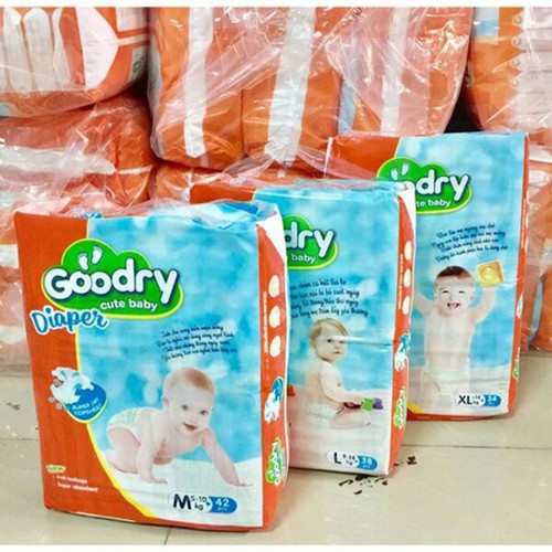 [HCM] Tã dán goodry cao cấp S46 - M42 - L38 - XL34