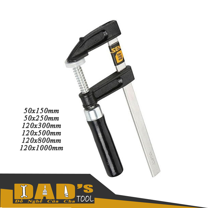 Cảo chữ f 120x500mm - tolsen 10153/191