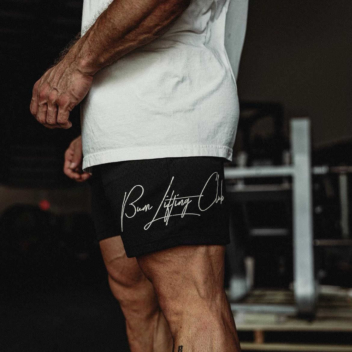 Quần đùi gym nam cbum thun da cá hót