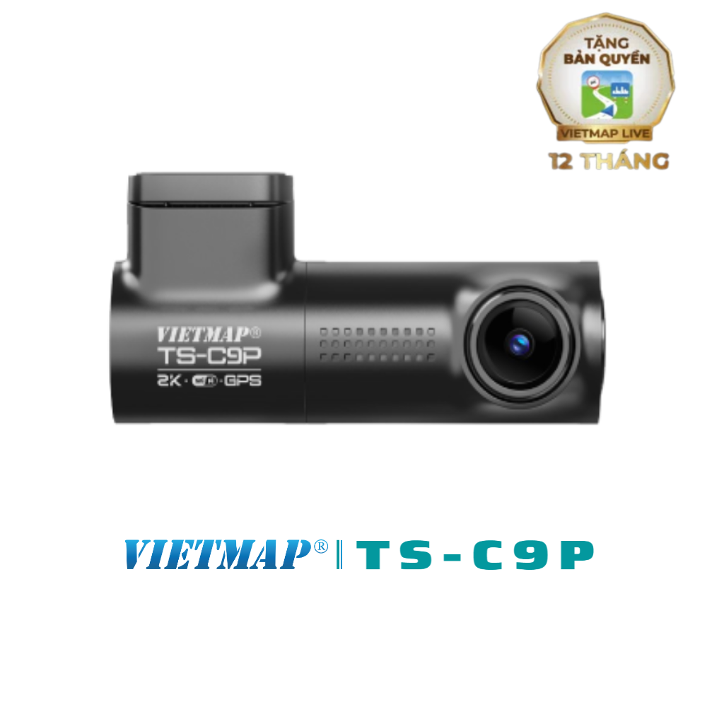 Camera Hành Trình Vietmap TS-C9P (Tặng Kèm Bản Quyền Vietmap Live Pro 1 năm)