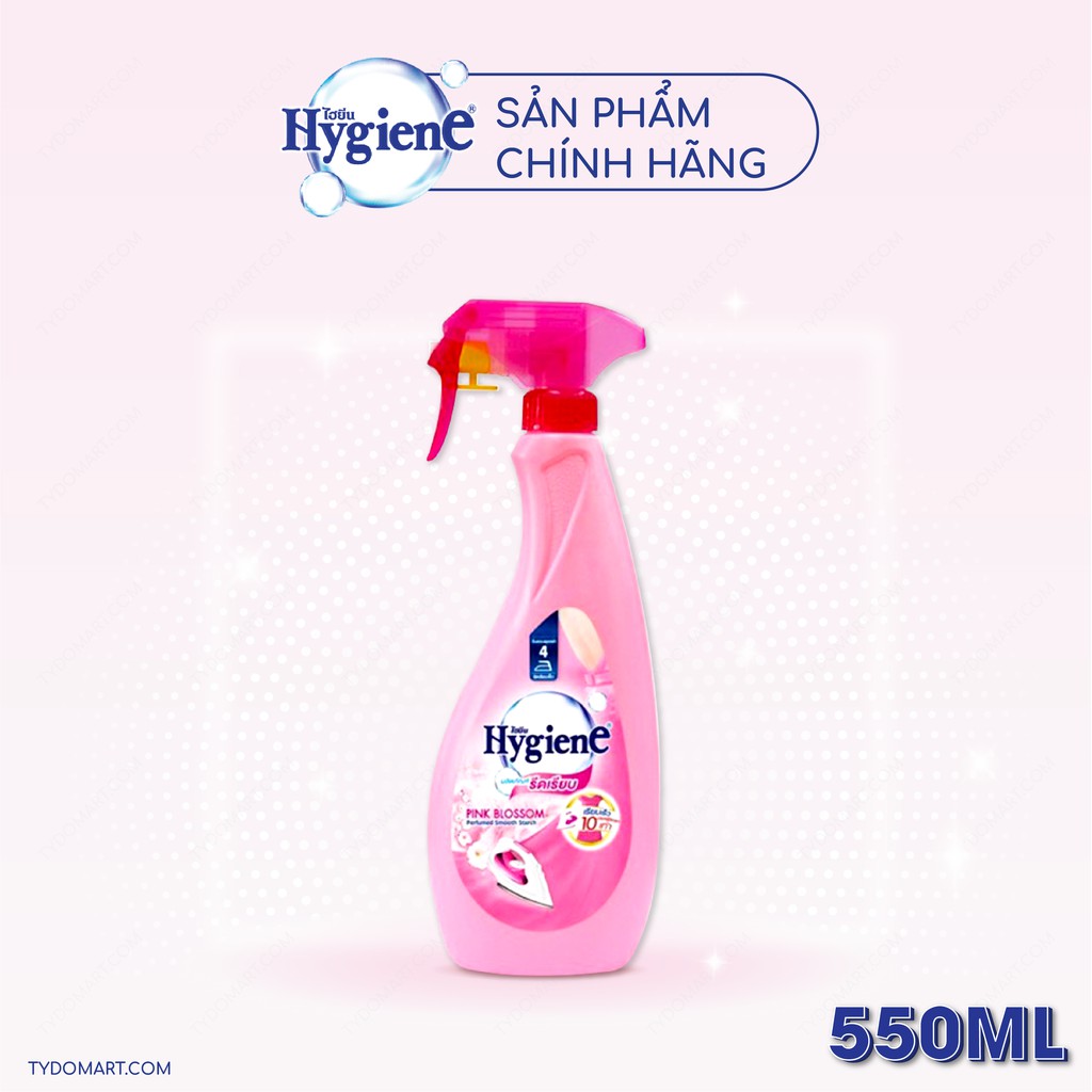 Nước xịt ủi quần áo hygiene thái lan chai xịt 550ml