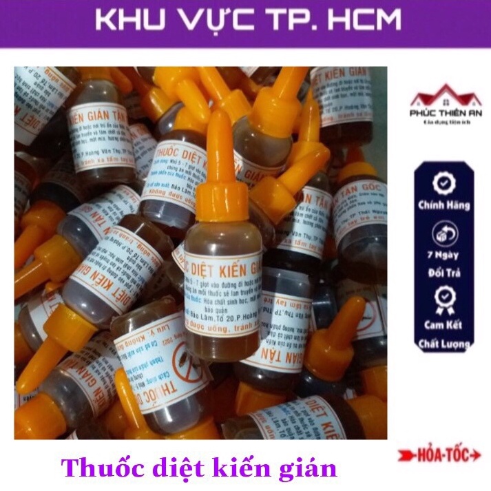 Thuốc diệt kiến gián côn trùng sinh học - hiệu quả, tiện dụng
