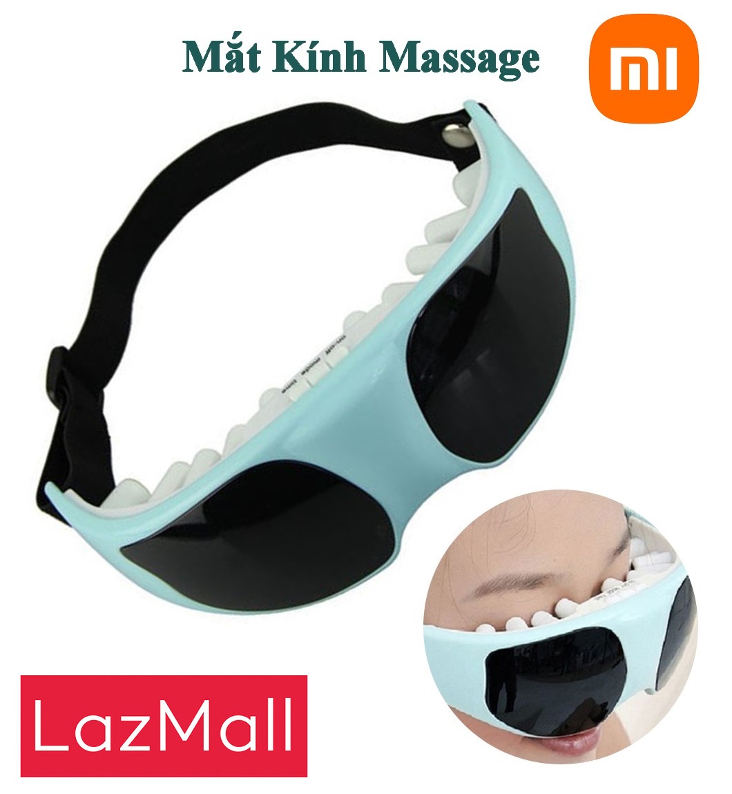 Máy Massage Mắt Thông Minh Máy Massage Mắt Công Nghệ Xiaomi LazMall Giảm Sốc 50% Đa Năng Máy Massage Thư Giãn Mắt Ngăn Ngừa Cận Thị Loại Bỏ Quầng Thâm Mắt Healthy Eyes Giúp Thư Giản Mắt Kính Mát Xa Mắt Không Dây Giảm Căng Thẳng