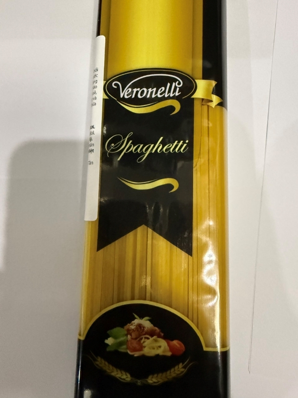 MỲ Ý SPAGHETTI VERONELLI NHẬP KHẨU THỔ NHĨ KỲ 500G/gói