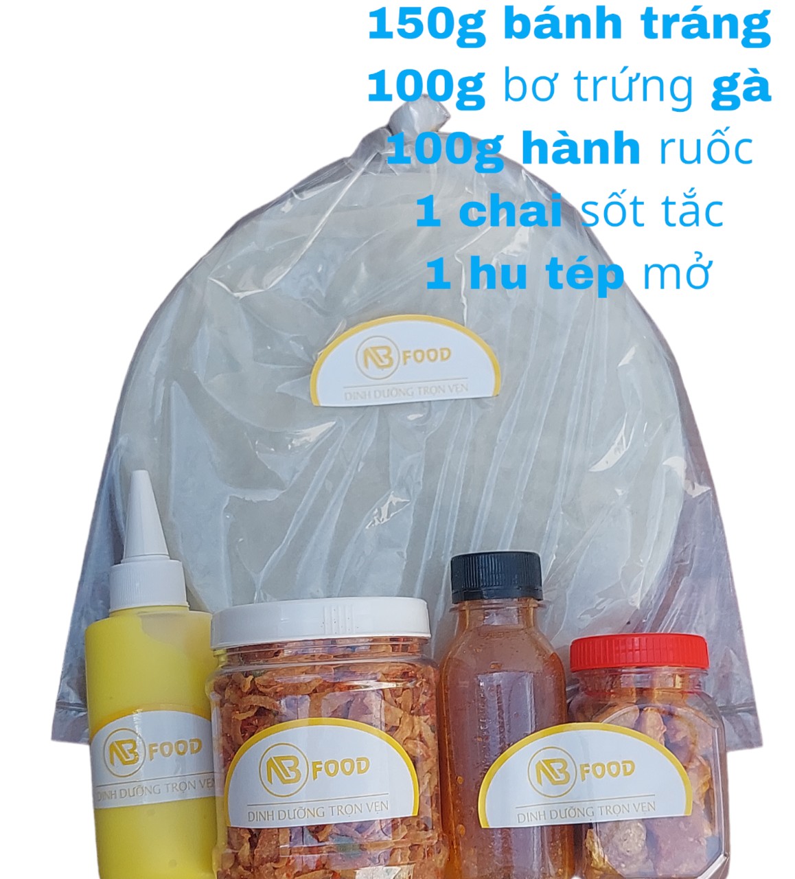 Combo bánh tráng phơi sương tiện dụng