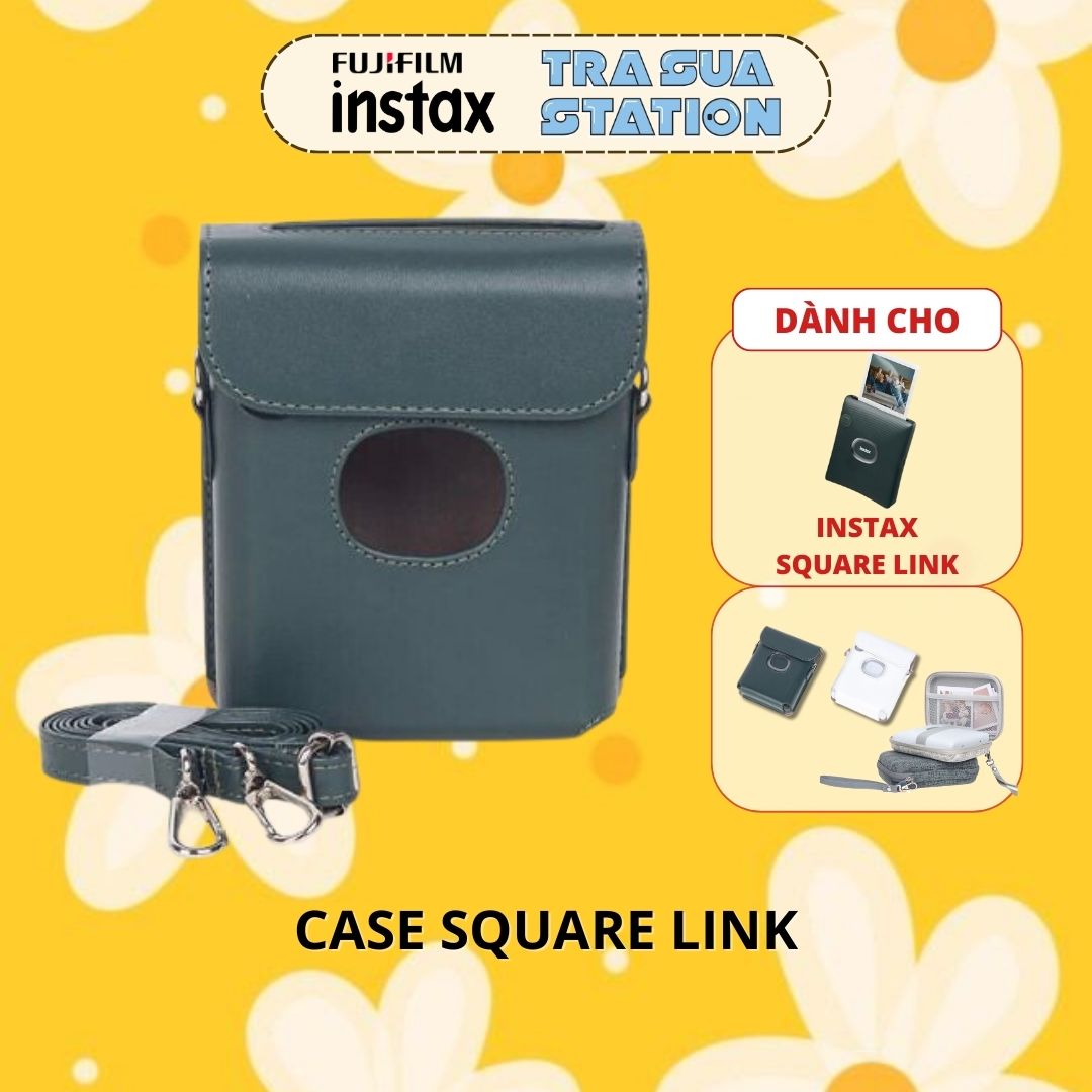 Bao da máy in ảnh lấy liền instax mini link - case da