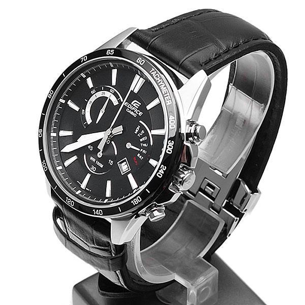 ĐỒNG HỒ DÂY DA NAM CAS!O ED!FICE EF-510L-7AV ĐỒNG HỒ THỜI TRANG NAM ĐỒNG HỒ CAO CẤP NAM.