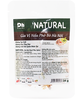 Gia vị nấu phở bò Hà Nội Dh foods