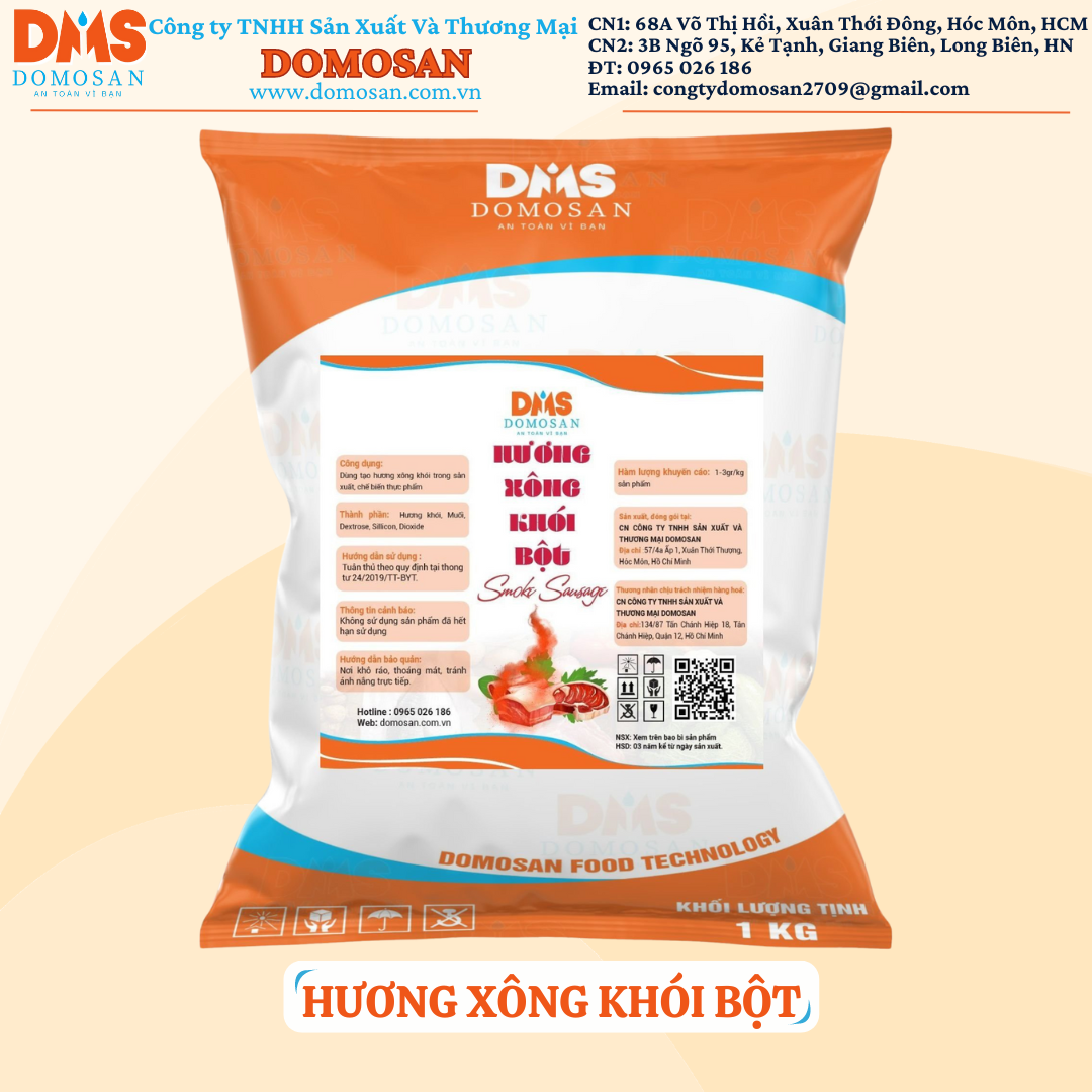 Hương xông khói dạng bột gói 1kg