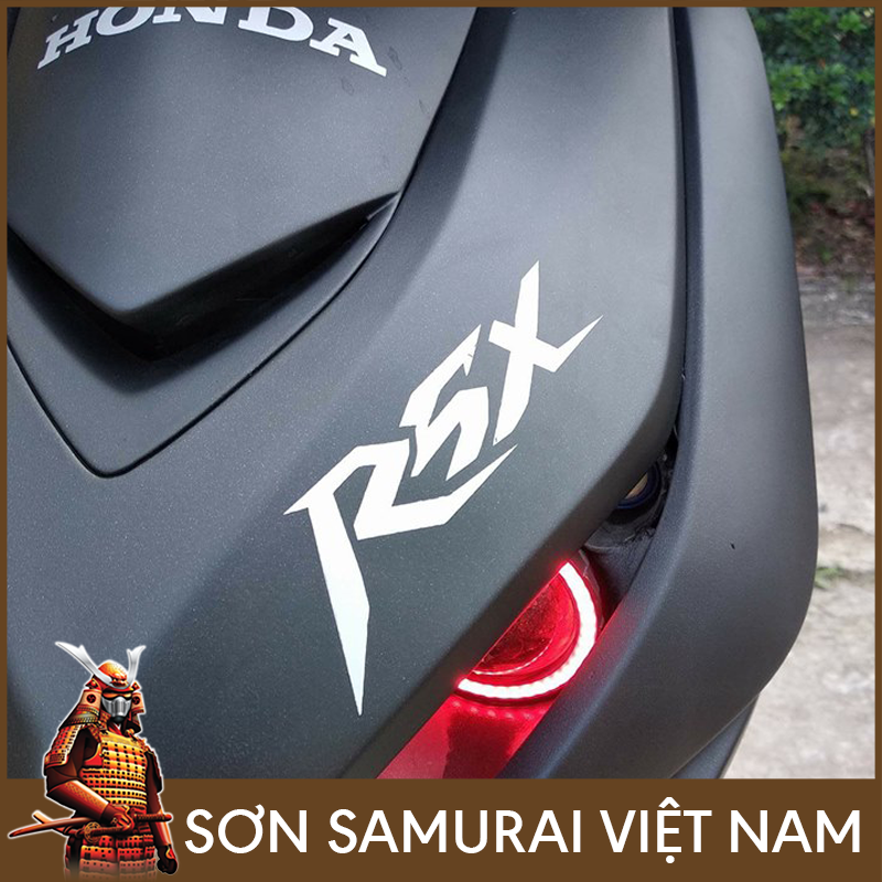 Sơn samurai nhám - Combo màu đen nhám 109A sơn xịt samurai