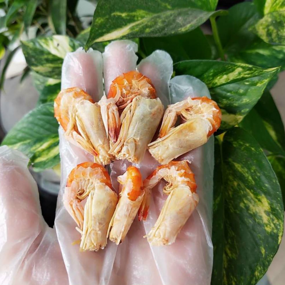 0,5kg Tôm đất còn vỏ, nhà làm bao sạch, an toàn