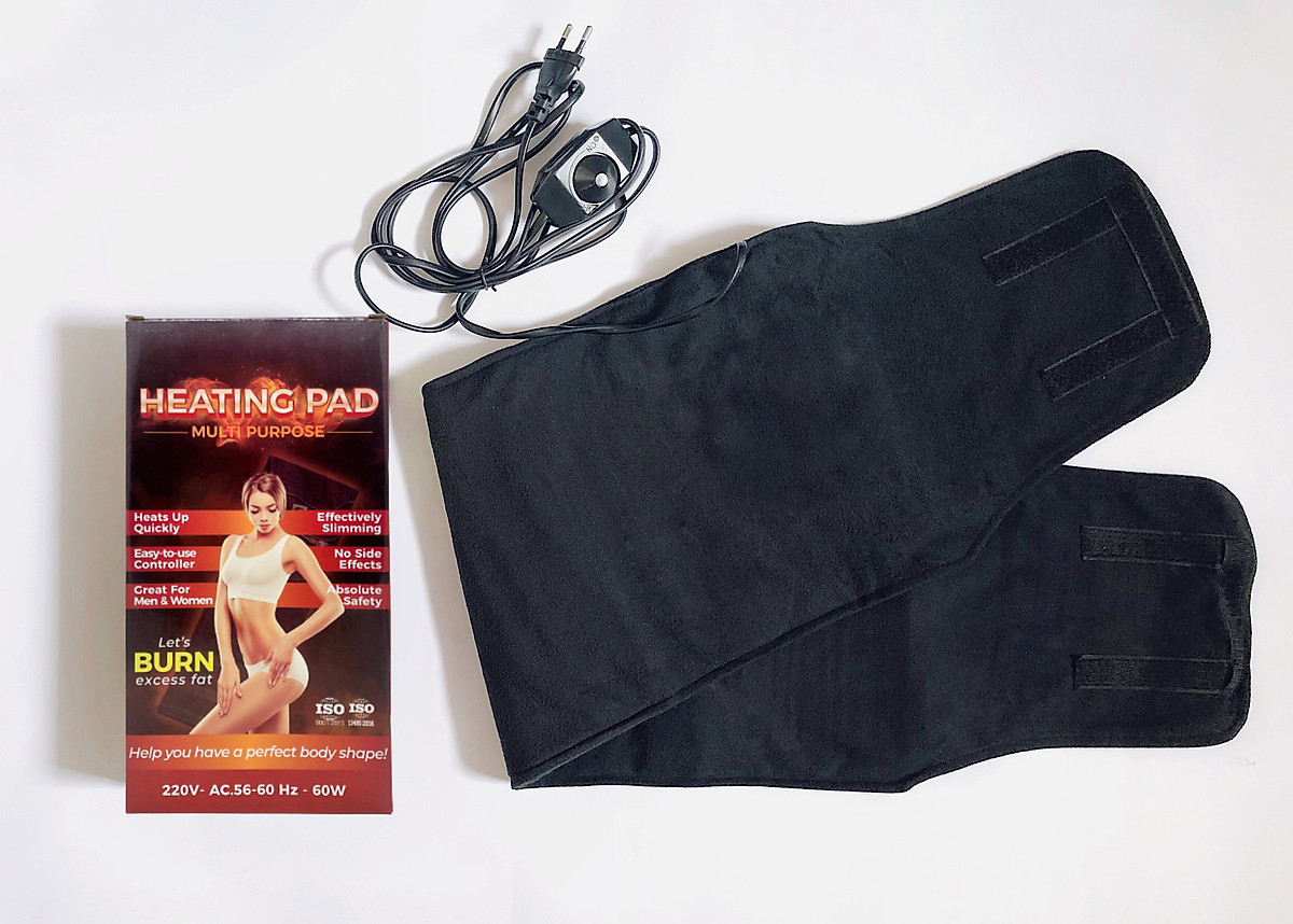 Đai quấn nóng Heating Pad Tan Mỡ Bụng Hiệu Quả