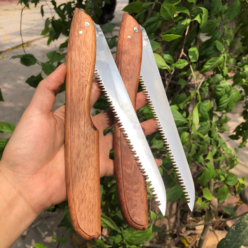 Cưa gỗ lưỡi thép trắng không rỉ - hàng chuẩn lưỡi thép nhật
