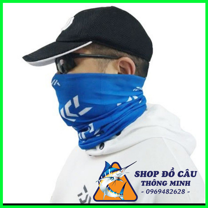 Khăn Quấn Cổ Daiwa Chống Nắng Chống Tia UV, Khăn Quấn Cổ Daiwa Nam, khan quan co cau ca ( Shop Đồ Câu Thông Minh )