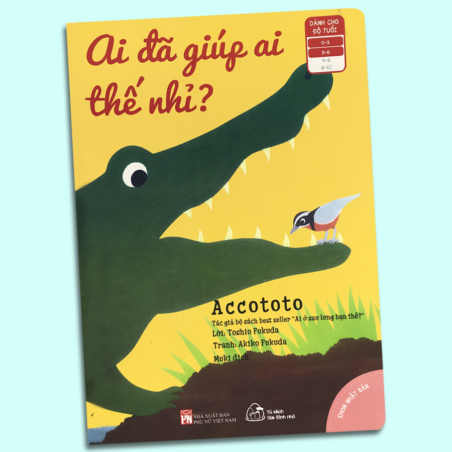 Sách -ehon accototo: ai đã giúp ai thế nhỉ?