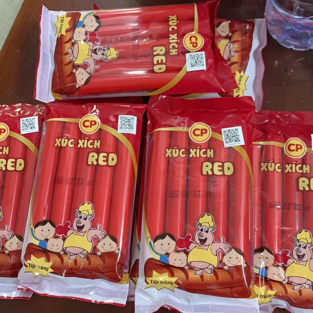 Xúc Xích Ăn Liền Red CP Tiệt Trùng Gói 100g