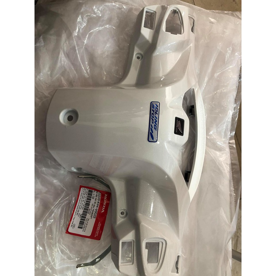 NẮP SAU TAY LÁI/ ỐP ĐẦU SAU VISON 2014-2020 MÀU TRẮNG, CHÍNH HIỆU HONDA MOTOR VN