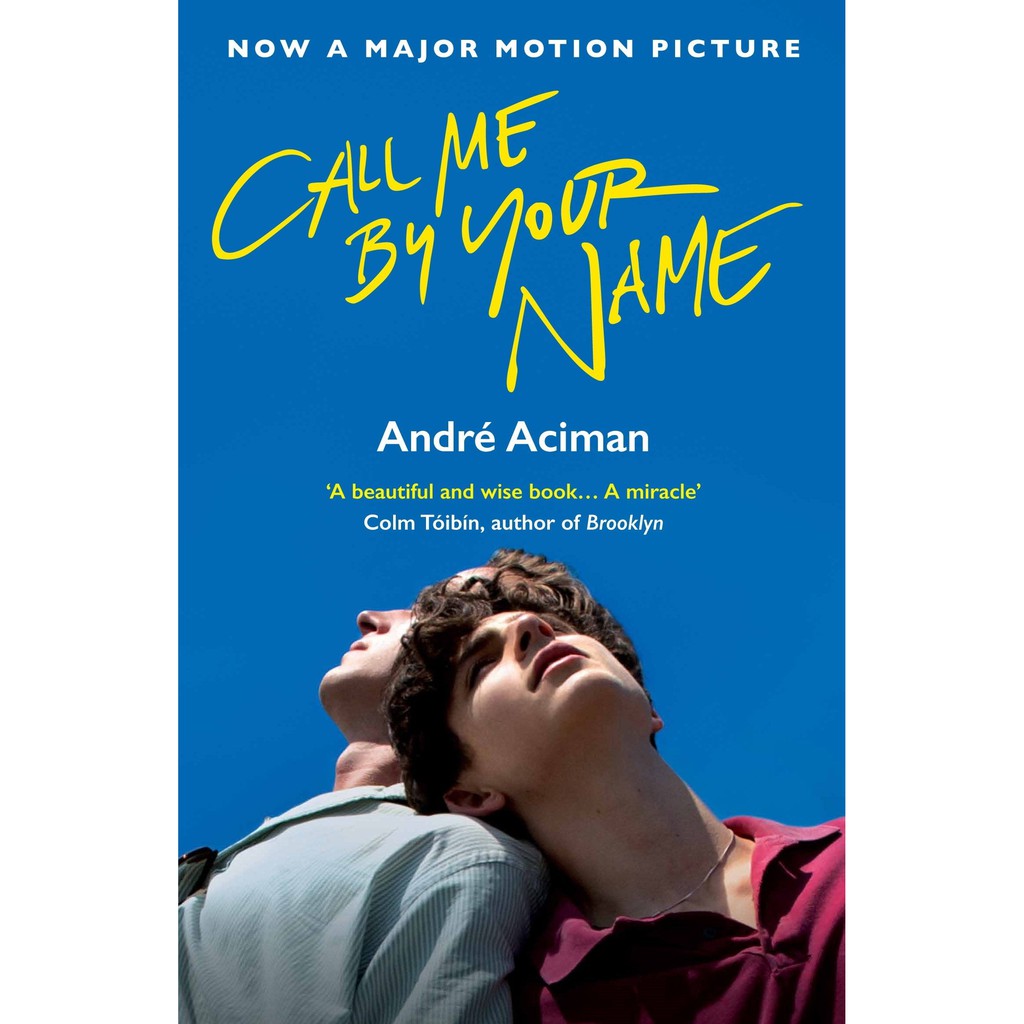 Sách ngoại văn: call me by your name