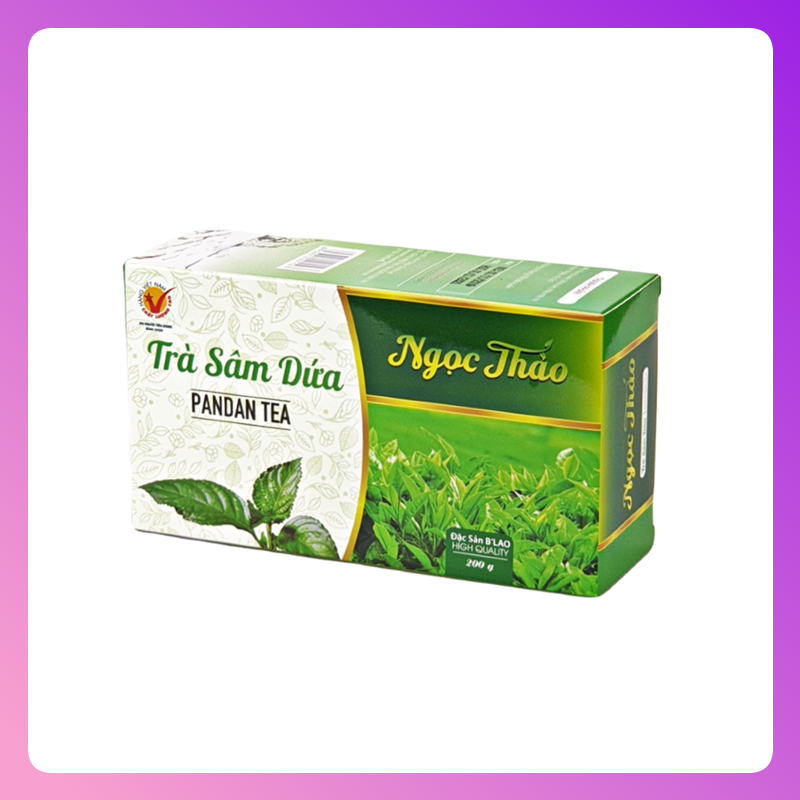 Hộp trà sâm dứa ngọc thảo 200 gr