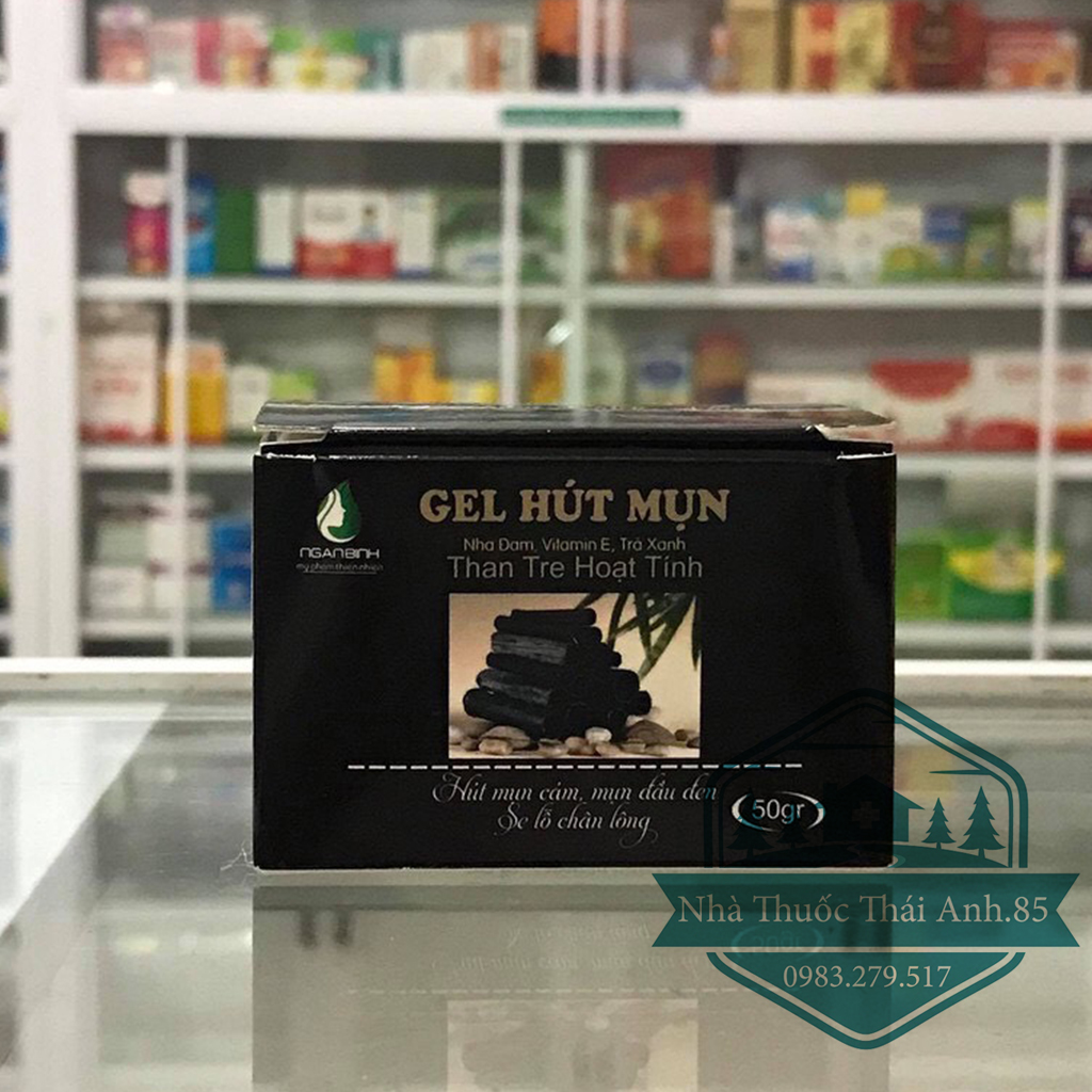 Gel hút mụn than tre ngân bình