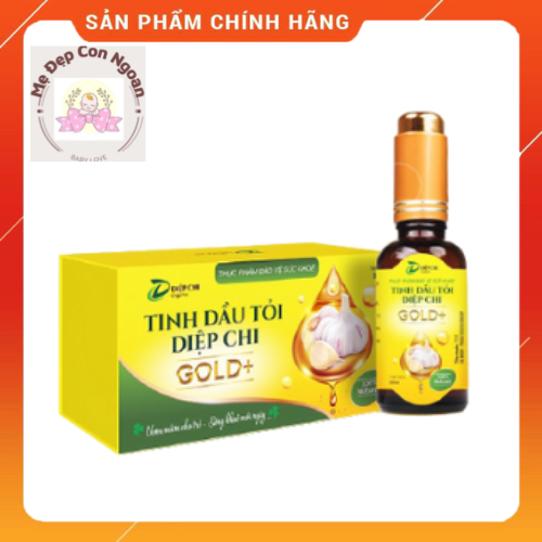 Dầu tỏi diệp chi gold - hết ho, hết sổ mũi chai 30ml