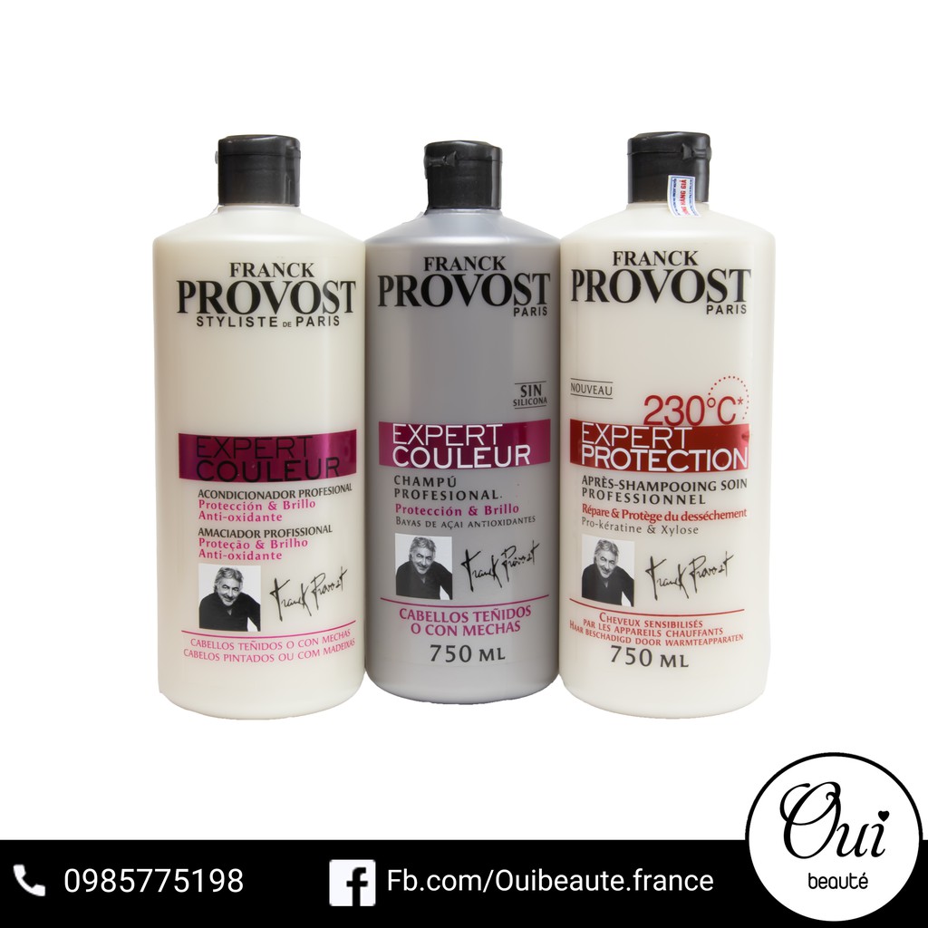 Dầu gội Franck Provost Styliste de Paris 750ml Ouibeaute