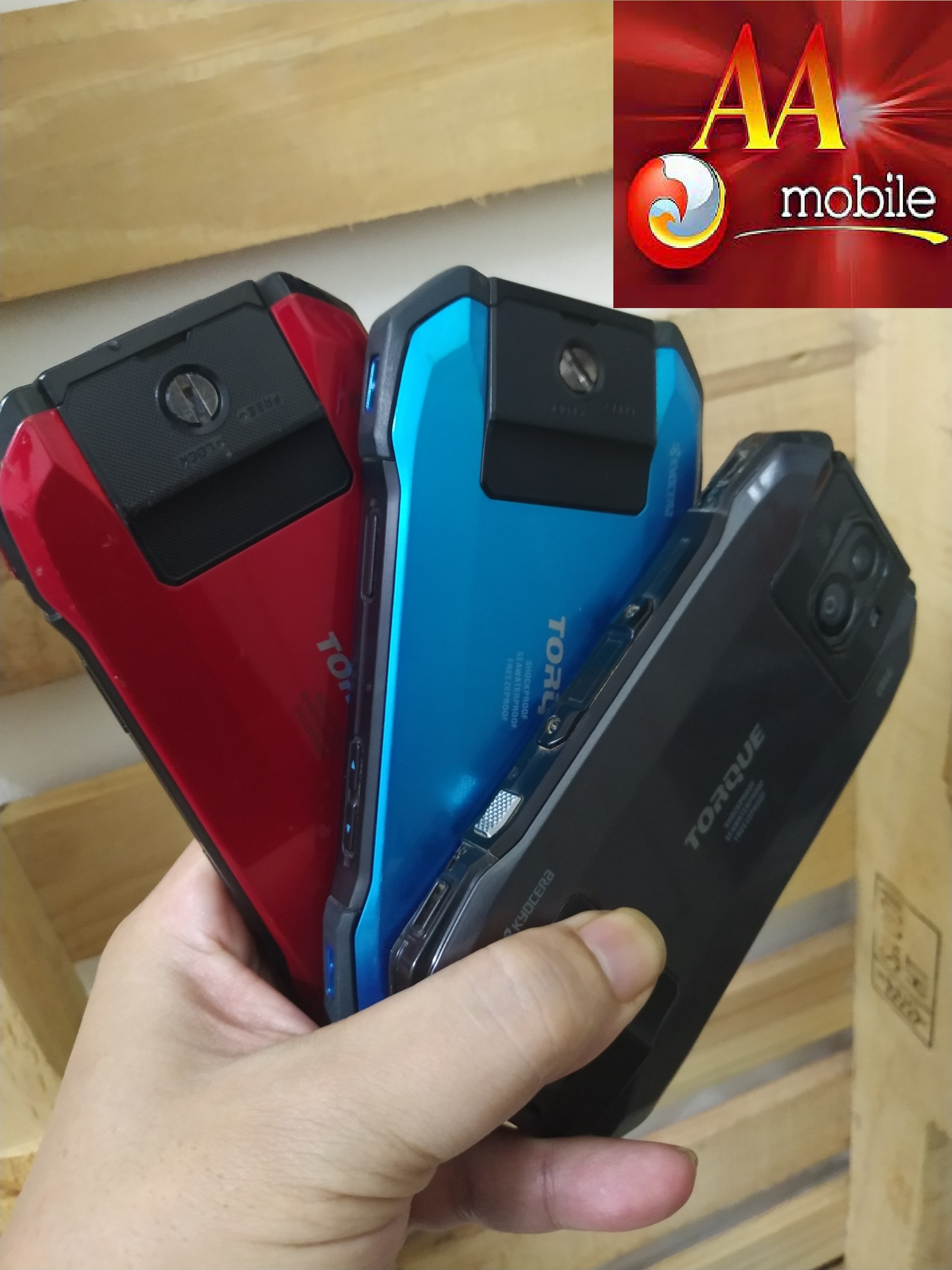 Điện thoại kyocera torque g04 chống nước - chống va đập - nguyên zin