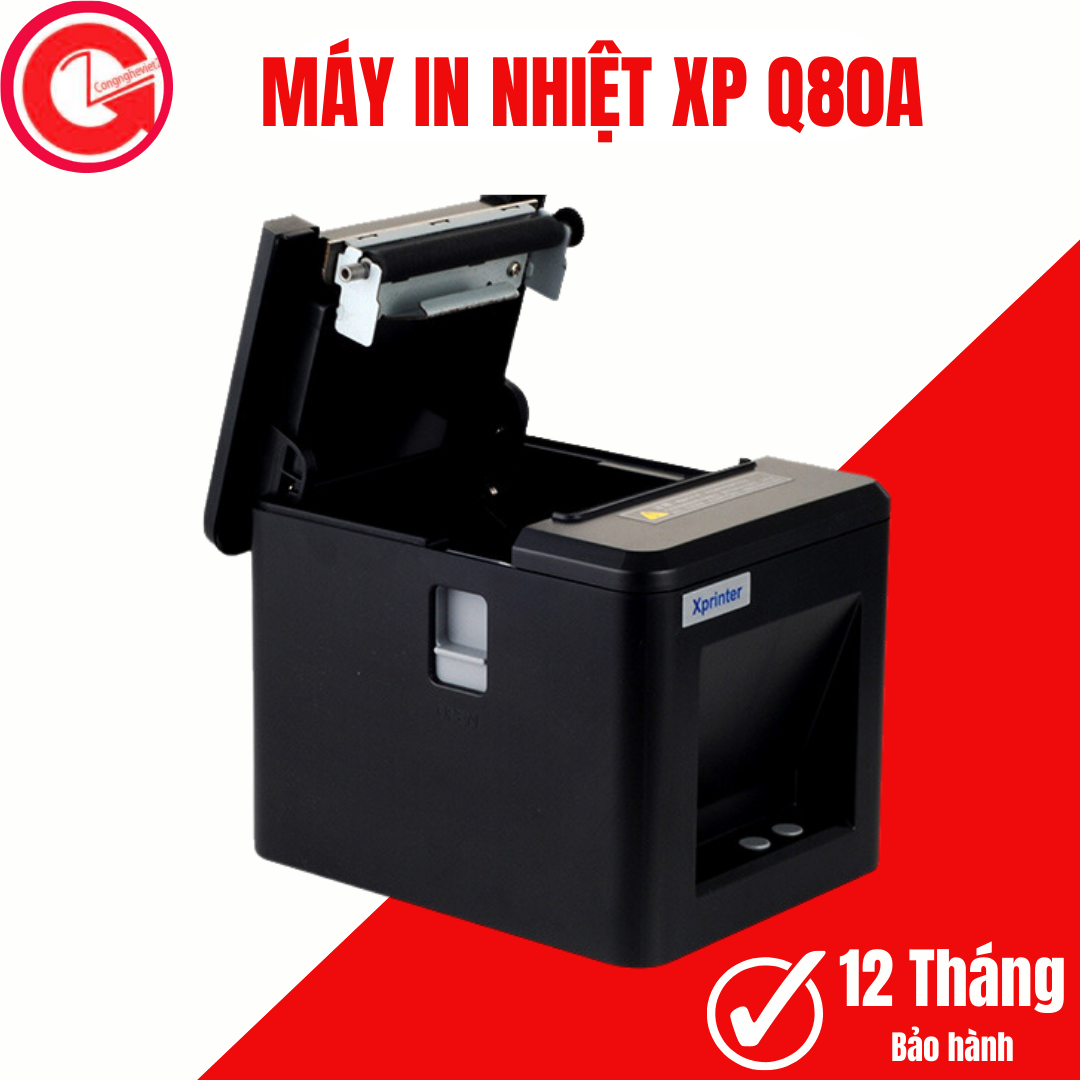 Máy in bill,máy in hóa đơn,máy in thanh toán,máy in đơn hàng,máy in nhiệt k80 XP Q80A