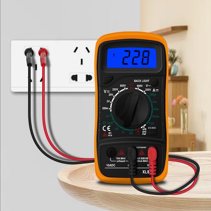 đồng hồ vạn năng số cho dân điện LX830l