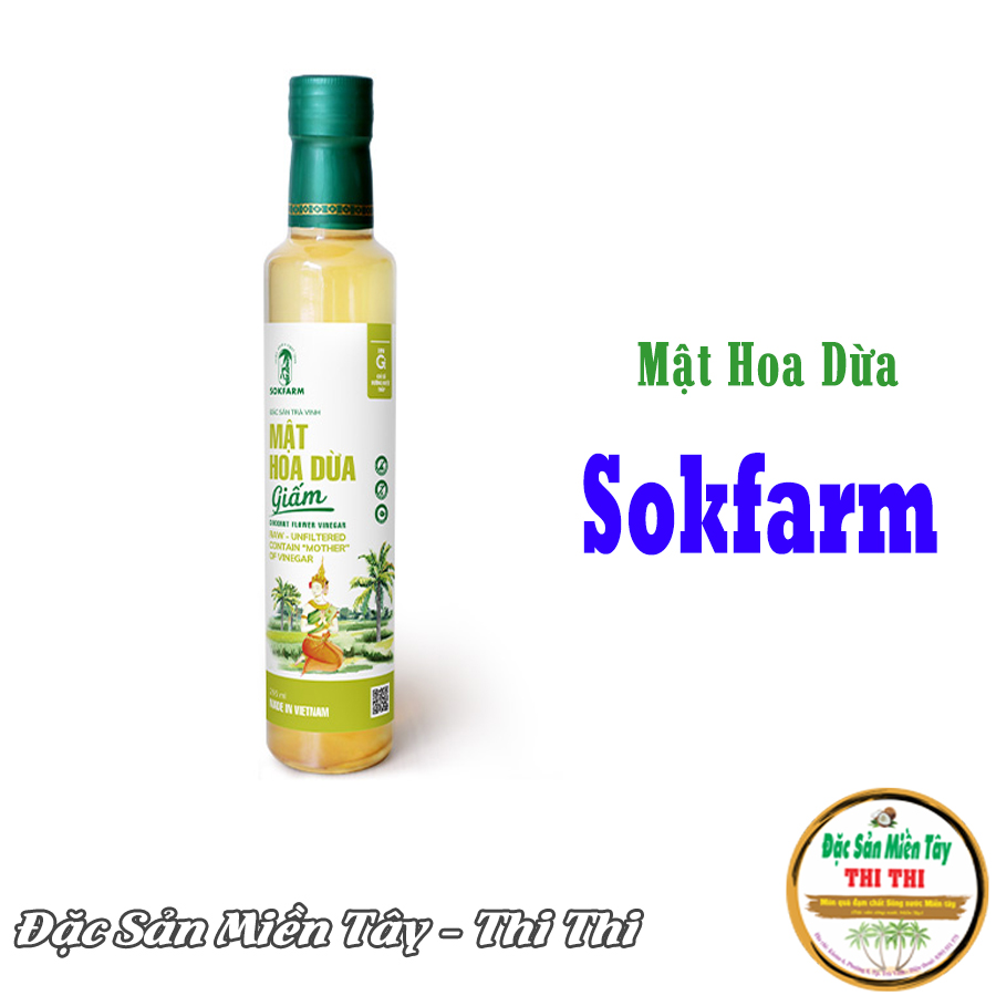 Giấm mật hoa dừa Sokfarm