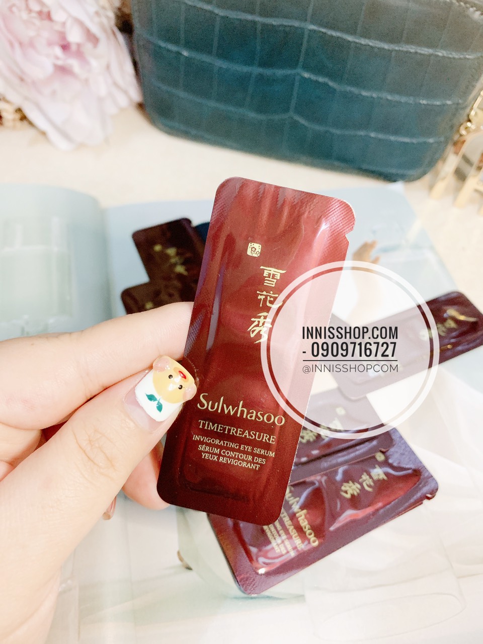 Tinh chất mắt thông đỏ sulwhasoo timetreasure invigorating eye serum