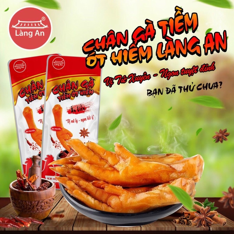 Chân gà tiềm ớt hiểm