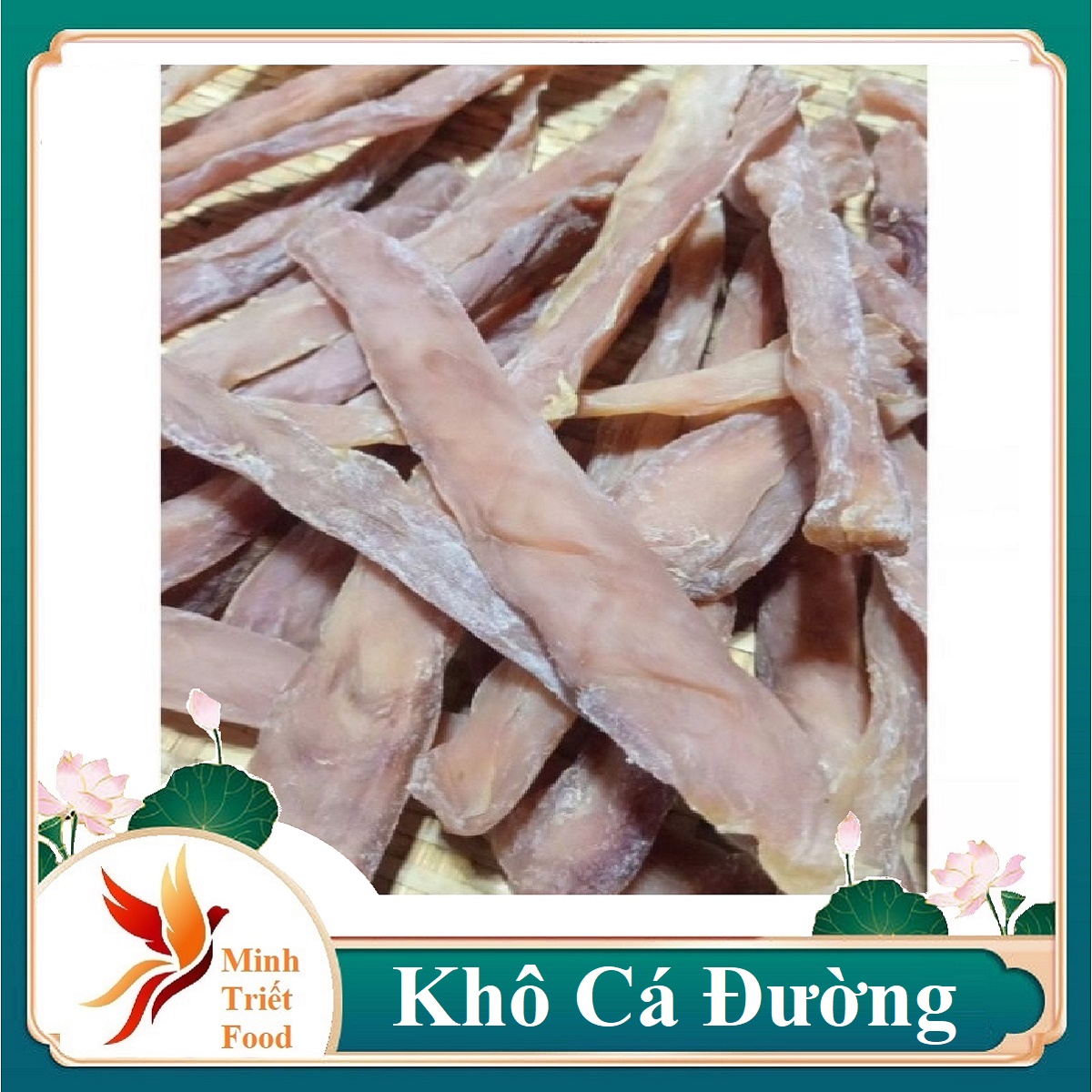 Khô cá Đường Loại 1- Màu đỏ hồng hàng Chất Lượng