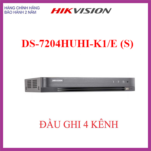 Đầu ghi hình 4 kênh ds-7204huhi-k1/e hikvision