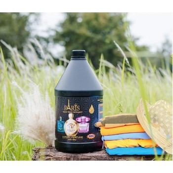 Combo 2 can nước giặt paris 3600ml hương nước hoa của công ty arika - 1 đen + 1 tím