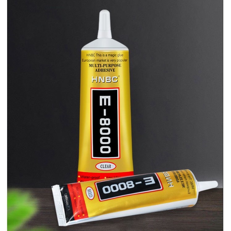 [Xả Kho giá vốn] Keo dán đa năng E8000 15ml keo loại mới dẻo siêu kết dính ,mau khô