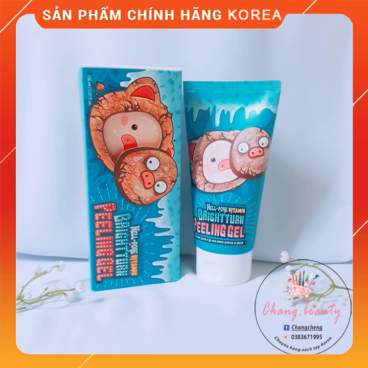 Gel Tẩy Da Chết Mặt Elizavecca Hell Pore Vitamin Peeling Gel 150ml