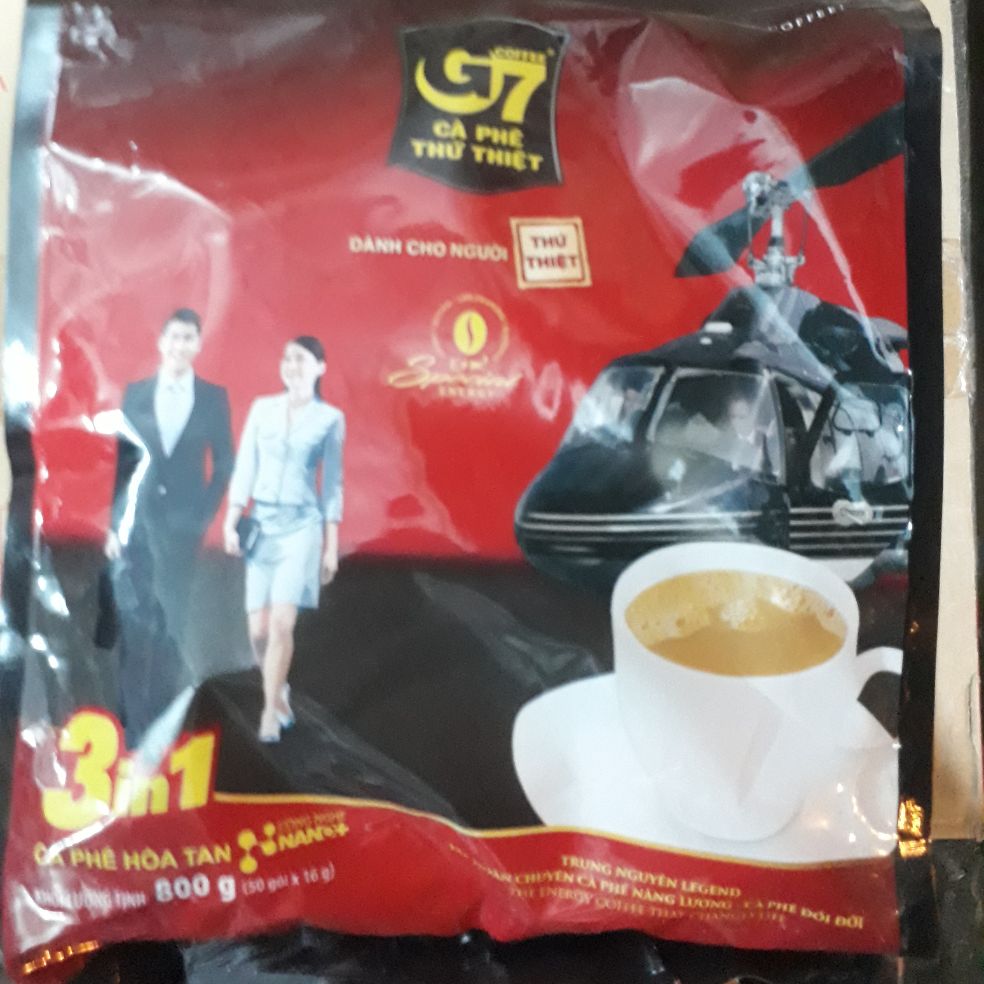 [HCM]CÀ PHÊ G7 3IN1 - BỊCH 50 GÓI