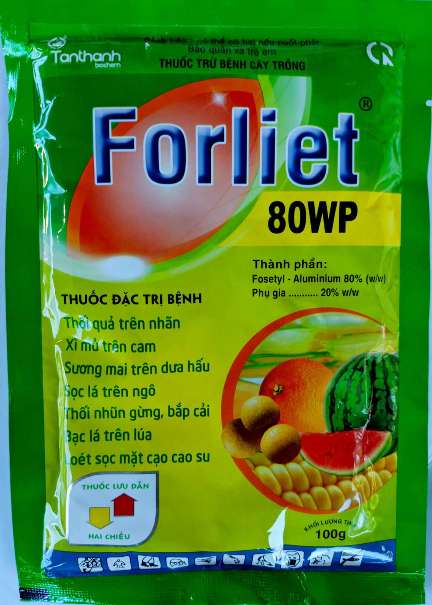 Thuốc trừ bệnh Forliet 80WP